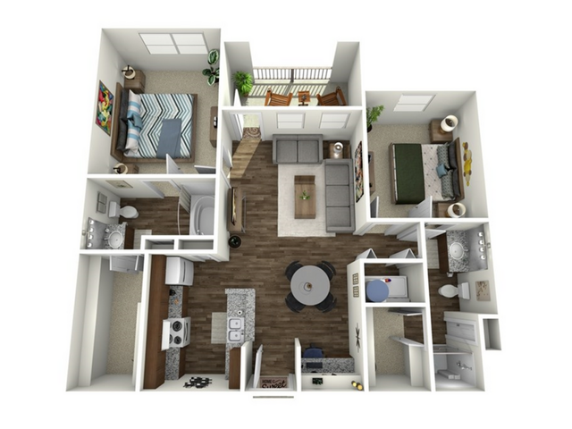 B1 Floorplan - Mansions at Moses Lake