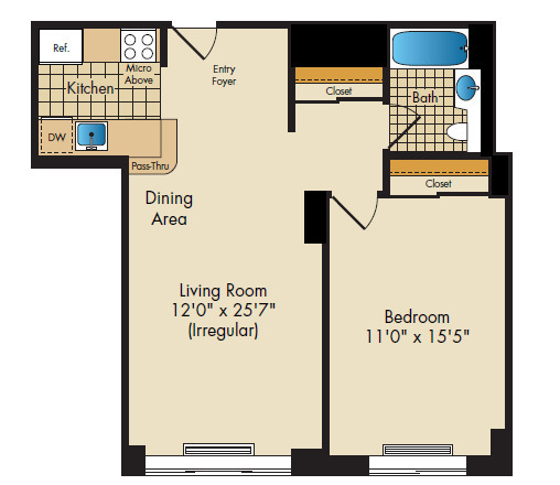 Floorplan - The Sagamore