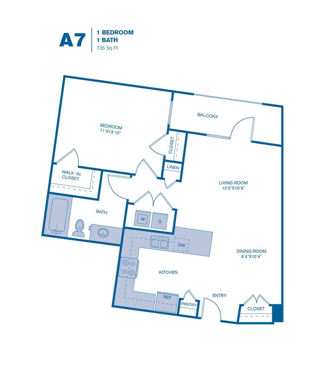 Floorplan - Windsor Addison Apartments