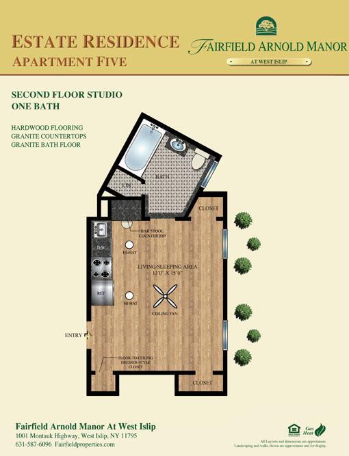 Floorplan - Fairfield Arnold Manor At West Islip