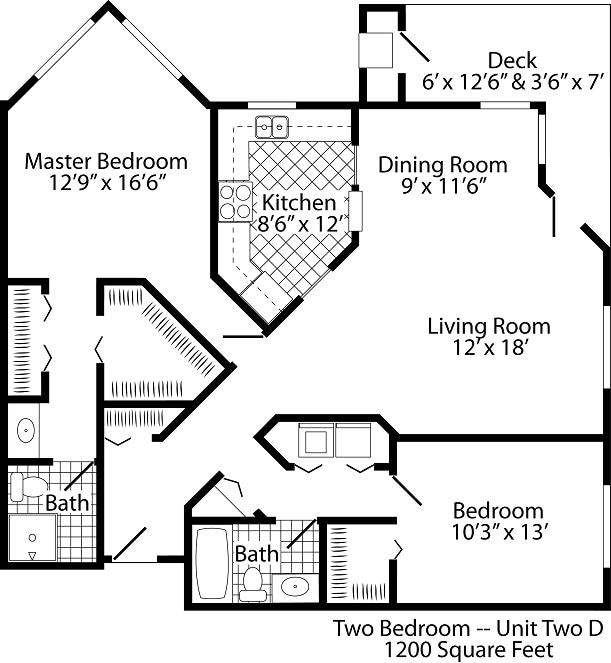 Unit 2D - Crosby Pointe Apartments