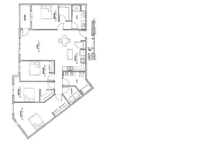 Floorplan - Kingston Village Apartments