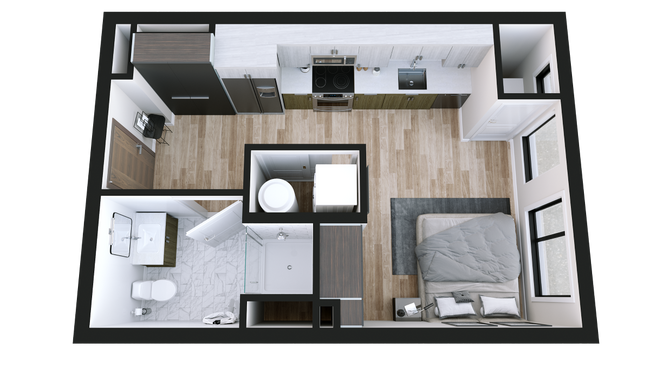 Floorplan - Carraway Apartments