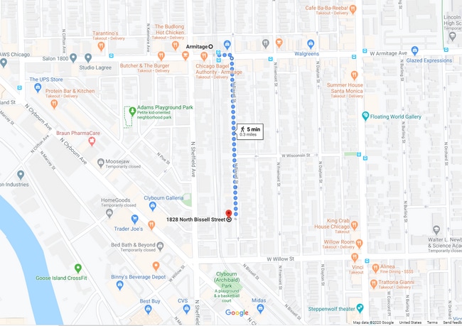 WALK TO L - 1828 N Bissell St