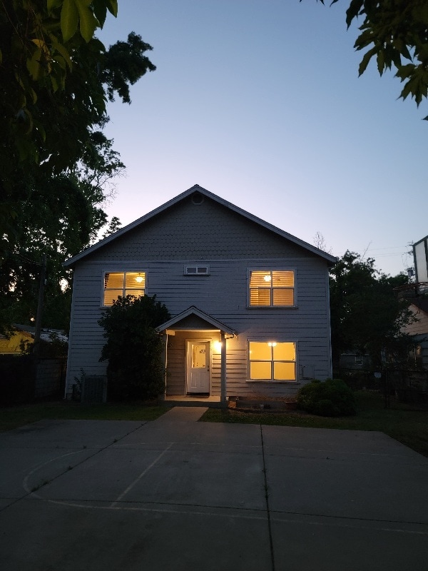 View of House from Garage - 525 W 1st Ave