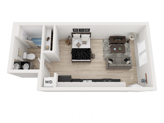Studio - S1 Floor Plan - Aero