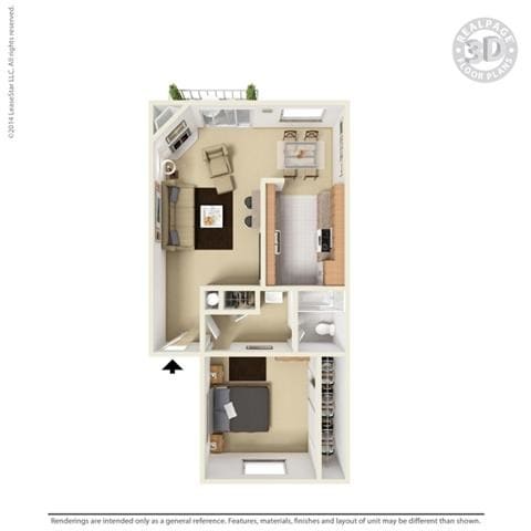 Floorplan - Aviare Place Apartments