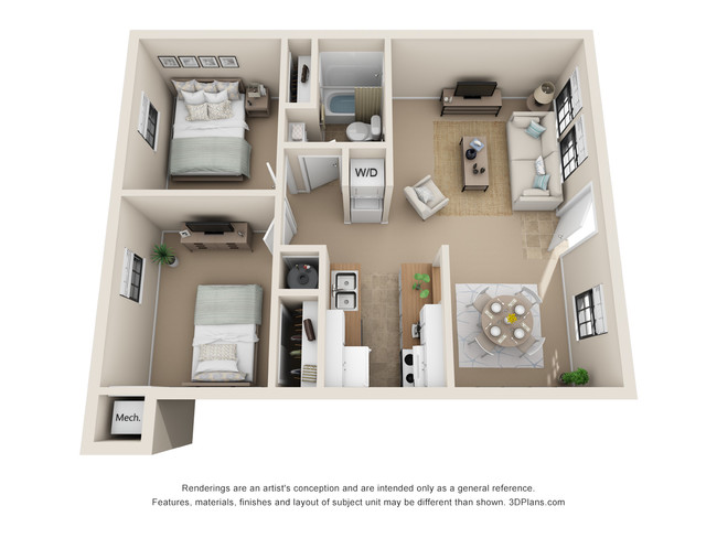 Floorplan - The Retreat of Shawnee