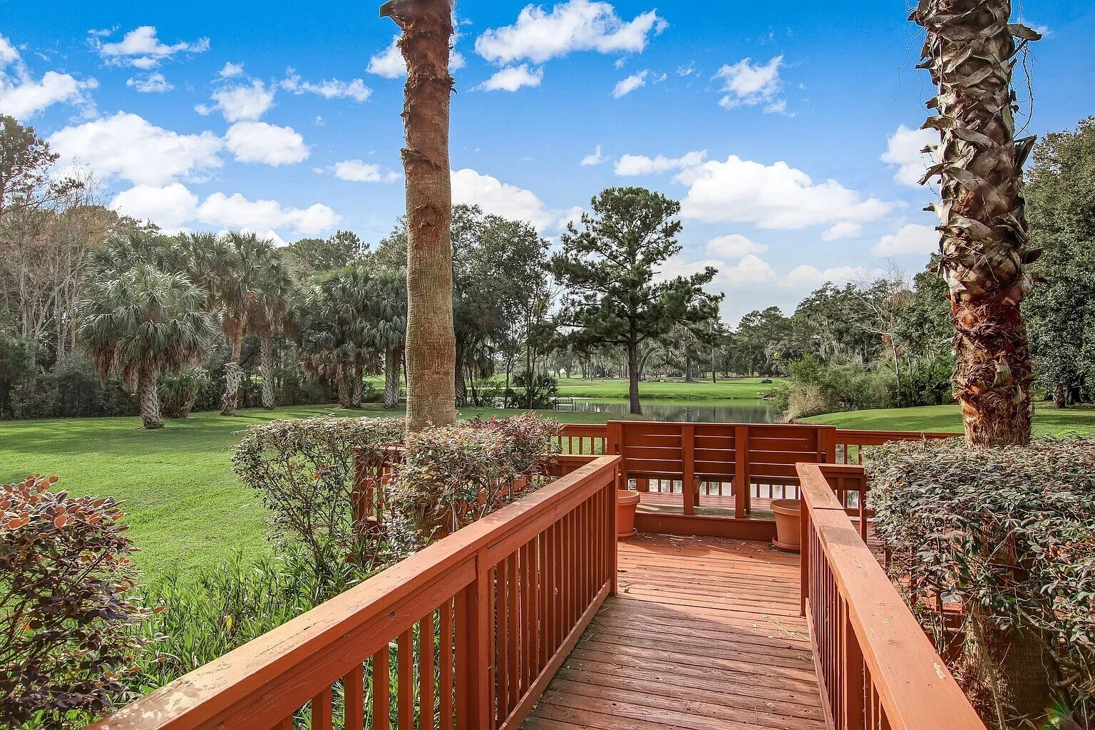 boardwalk & bench viewTPC - 140 Veracruz Dr