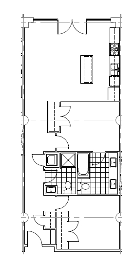 2BR/2BA - Chesapeake Lofts