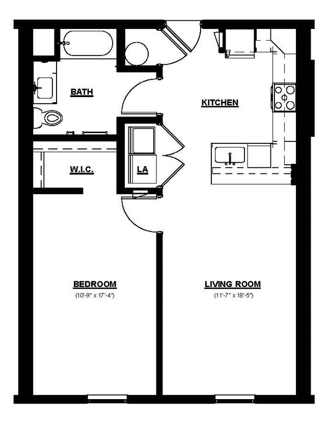 Floorplan - Solace at Ballpark Village