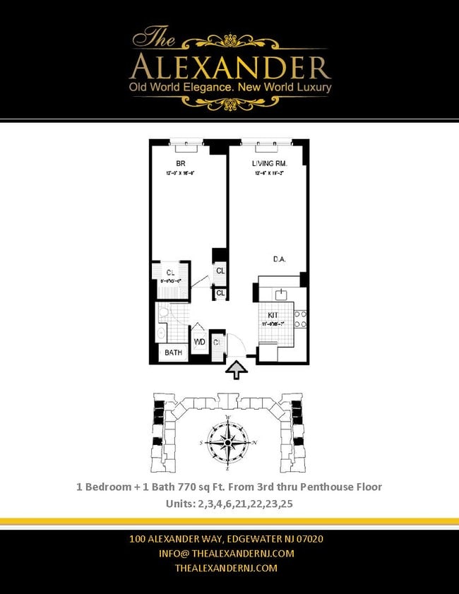 The Alexander 100 Alexander Way Edgewater NJ 07020 Apartment Finder