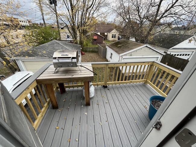 Back patio - 69 Hobmoor Ave