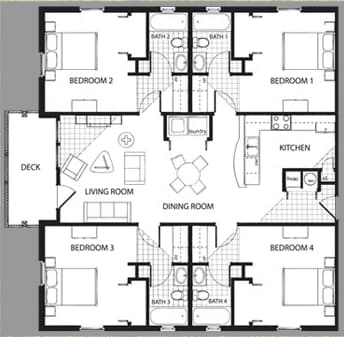 4BR/4BA - Villa Dylano