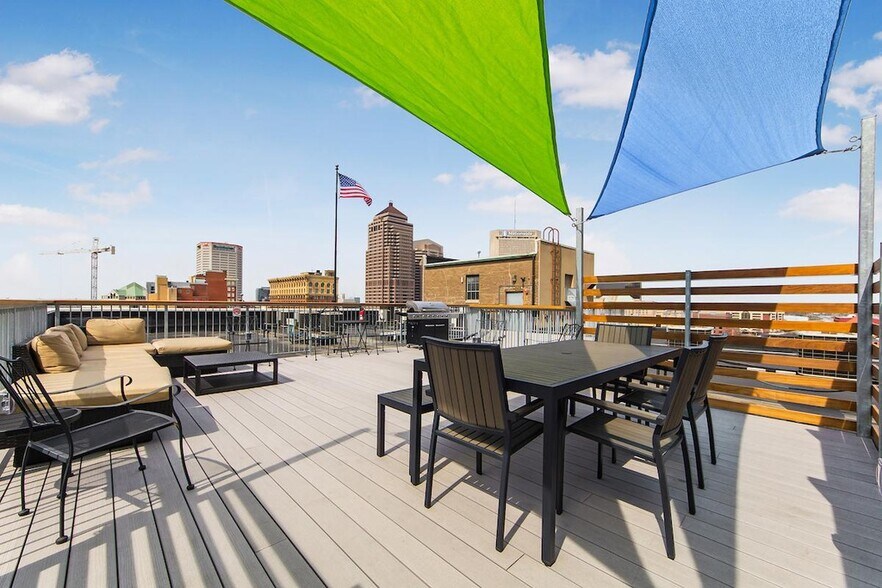 Rooftop Deck View 2 - 110 N 3rd St