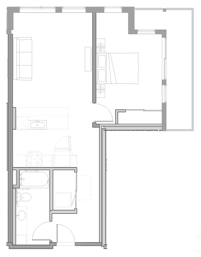 Floorplan - Uptown at Kirkland Urban
