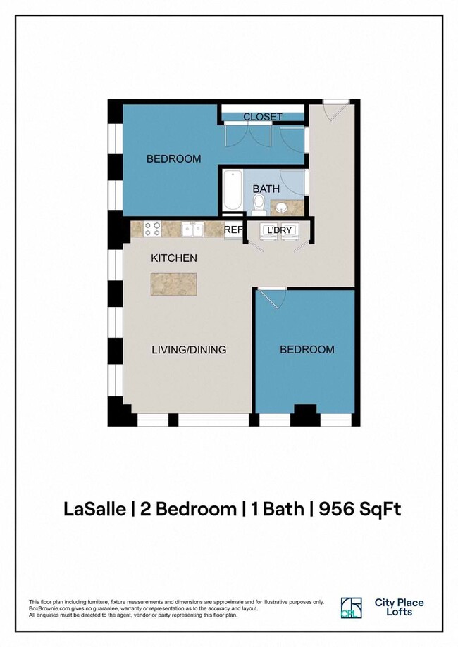 Floorplan - City Place Lofts