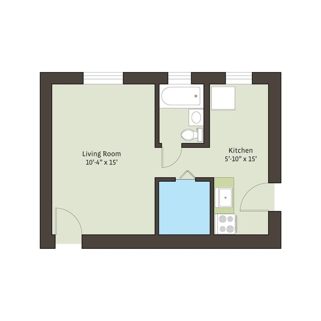 Floorplan - 4721 S. Ellis Avenue