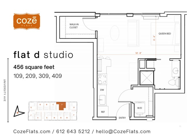 Floorplan - Coze Flats