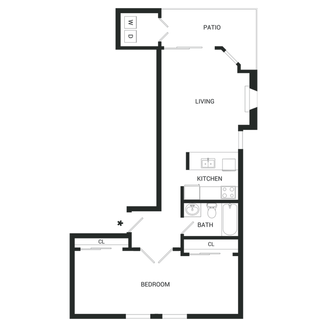 Floorplan - Mylo Apartment Homes