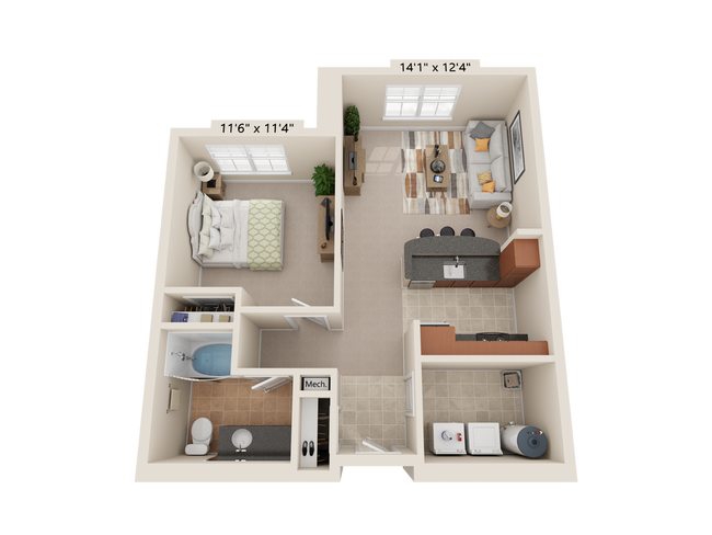 Floorplan - The Carlton at Greenbrier