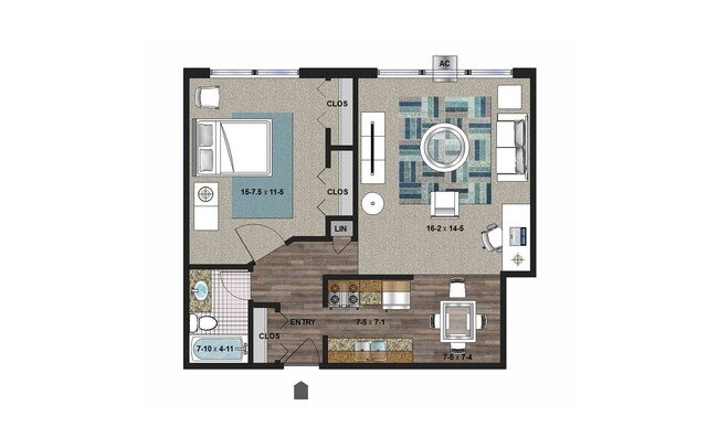 Floorplan - Blaisdell Manor