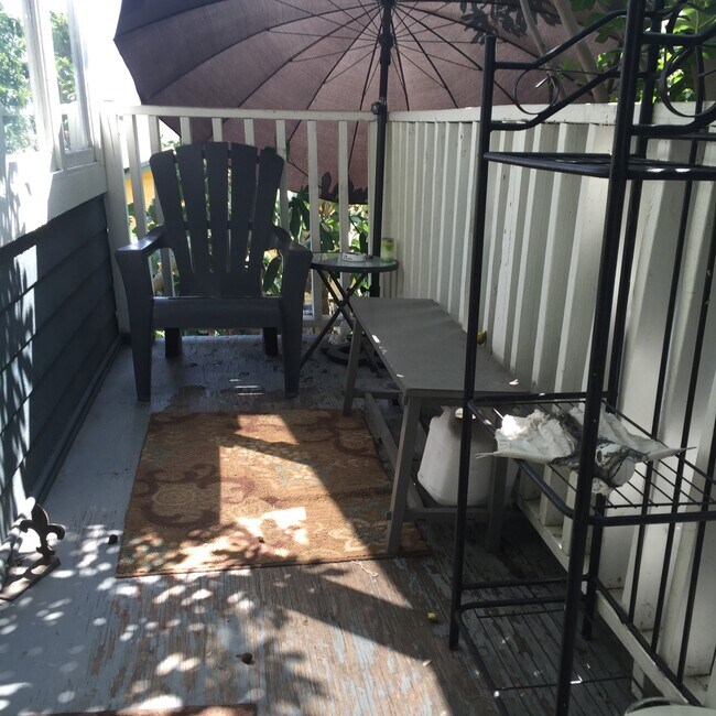 Back deck - 1453 Echo Park Avenue