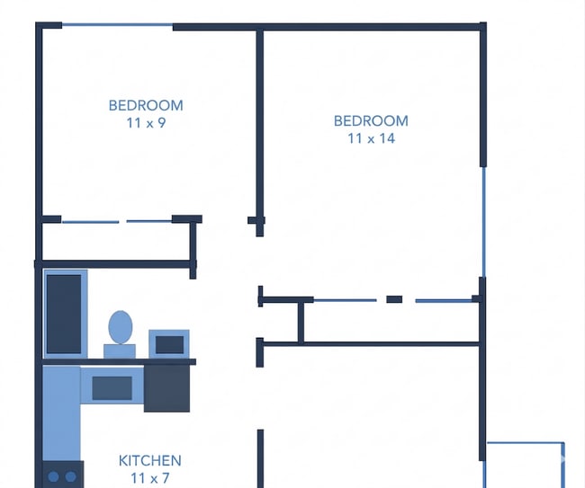 Floorplan - Washington Square Apartments