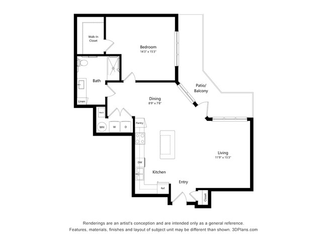 Floorplan - Haven at Congaree Pointe 55+ Apartments