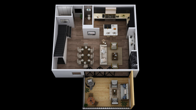 Floorplan - West Village Townhomes