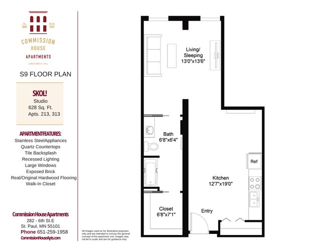Floorplan - Commission House
