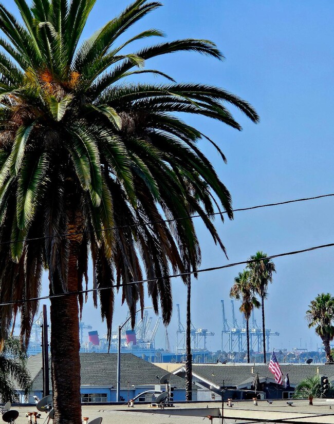 Queen Mary view from Balcony - 1130 E 1st St