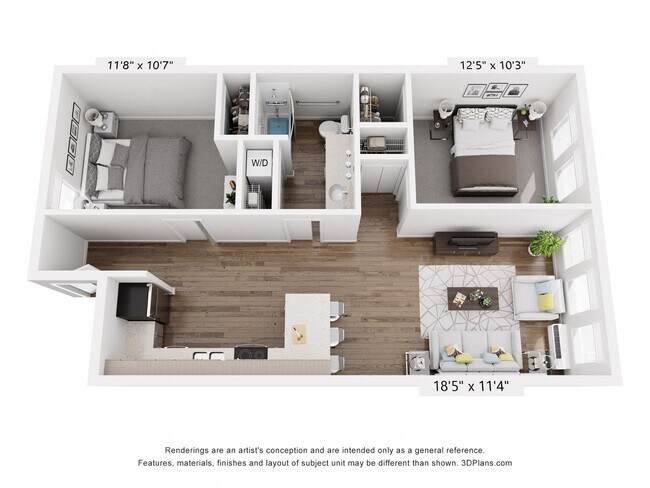 Floorplan - 134th Street Lofts