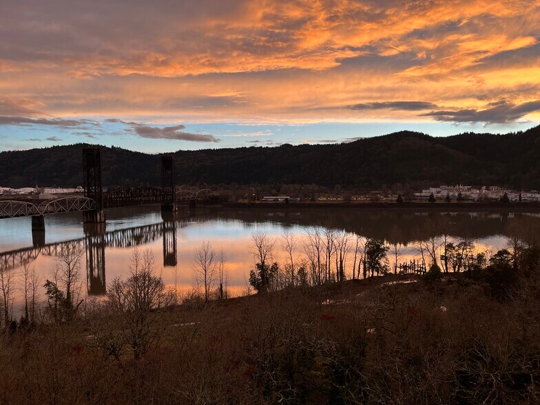 Due west from living room and deck - 7511 N Edgewater Ave