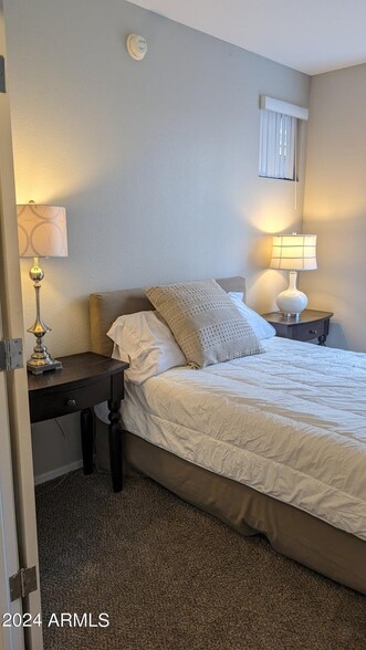 second bedroom bed - 1701 E Colter St