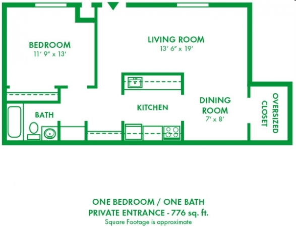 Floorplan - Park City Apartments