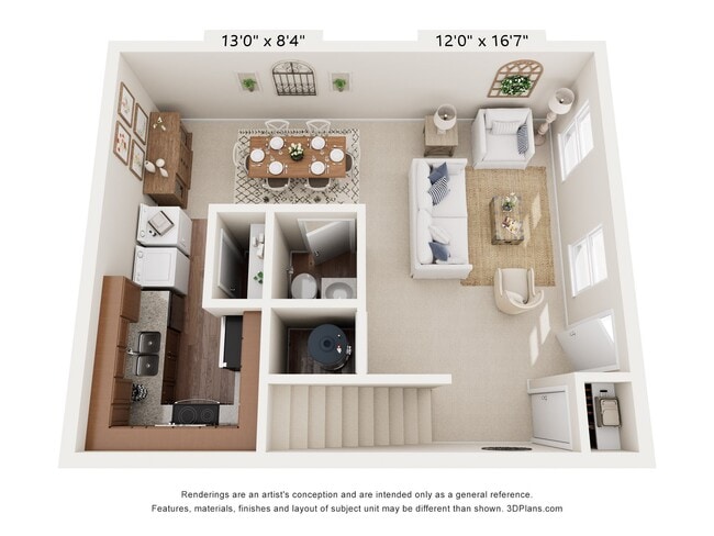Floorplan - Woodlocke Apartments