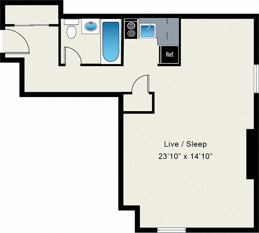 Floorplan - Reside on Wellington