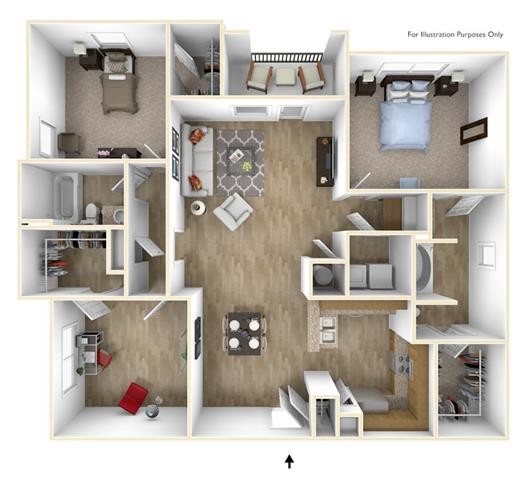 Floorplan - Villas at Hampton