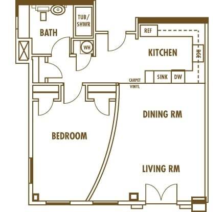One Bedroom - High Street Terrace