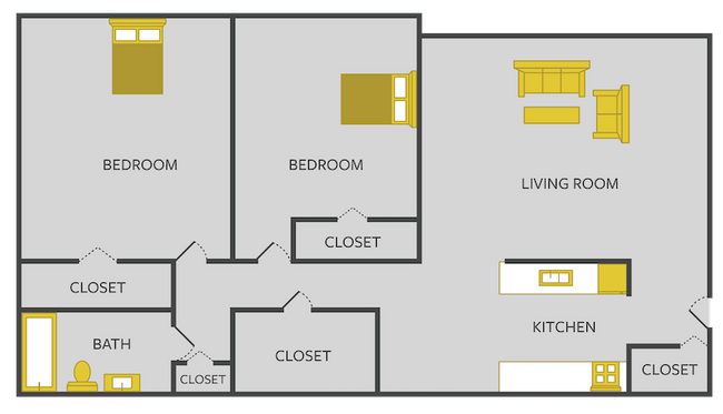 Floorplan - West Broadway Apartments