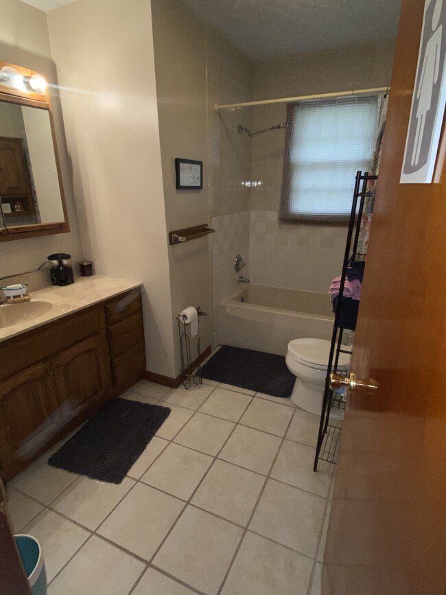 Main bath w/tub & shower - 1145 E Walnut St