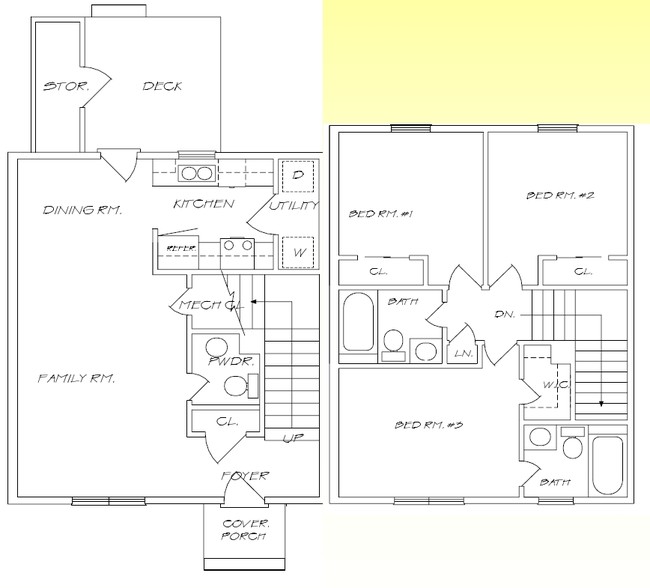 Unit Floorplans - 20 Cardinal Ct