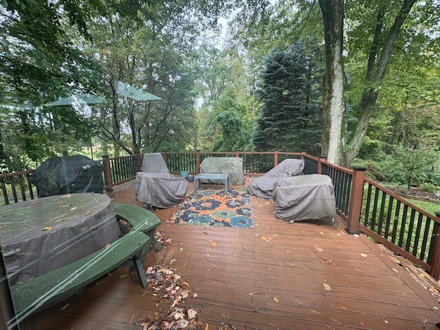 Attached Deck Off Sunroom - 200 Blackstone Ave