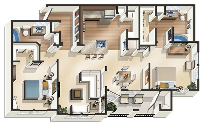 Floorplan - The James on South First
