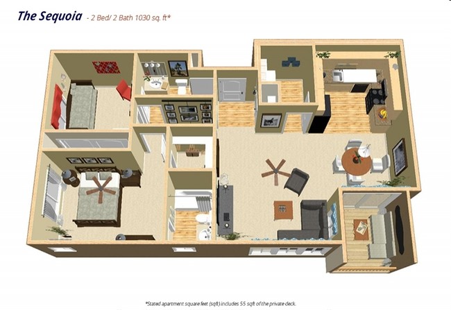 The Sequoia - Laguna Terrace Apartments