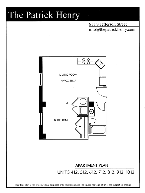 Floorplan - The Patrick Henry