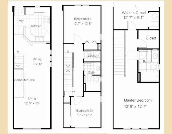 3BR/2BA - Parke Orcutt Apartments