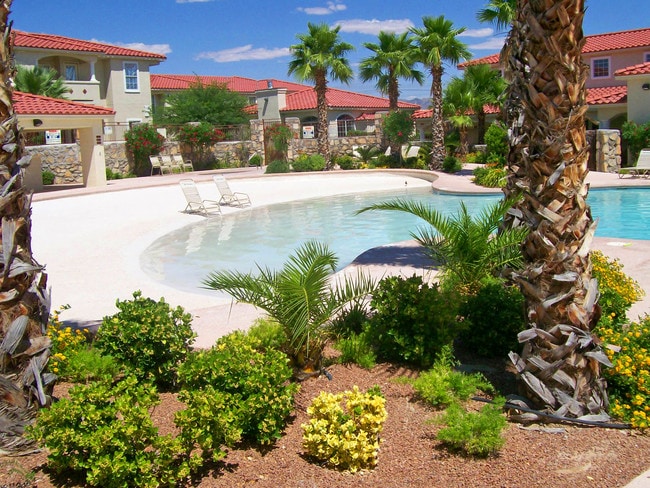 Tropical White Sand Beach Pool