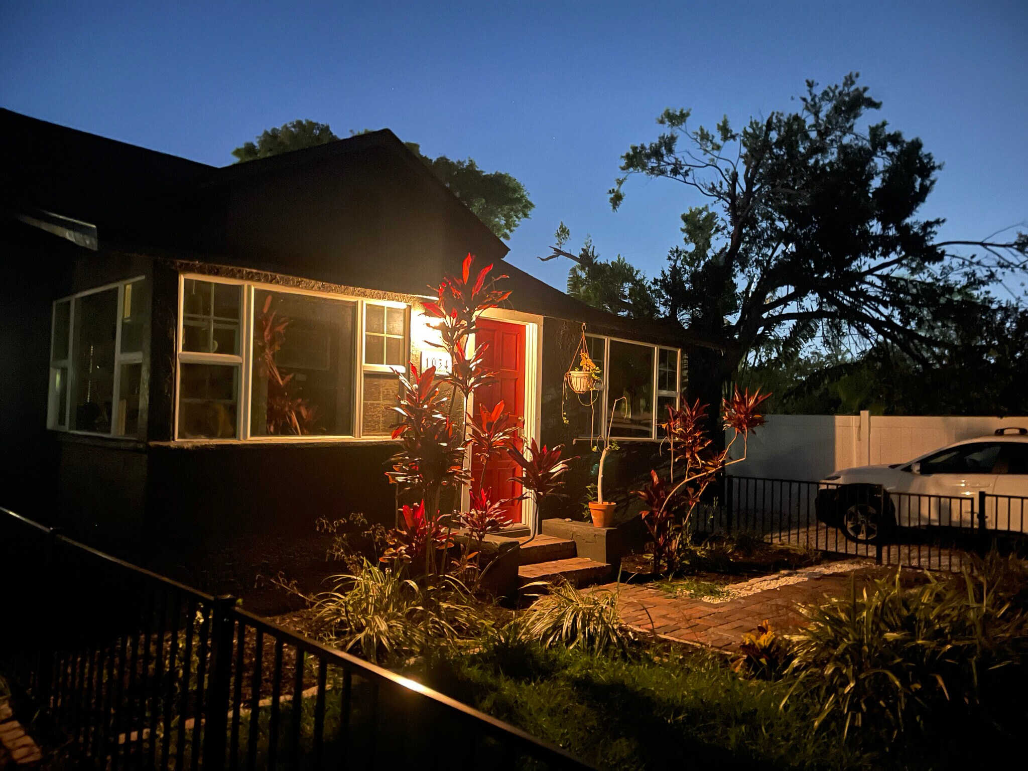 FRONT AT NIGHT - 1035 Queen St N